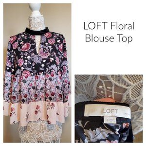 LOFT Floral Blouse71923